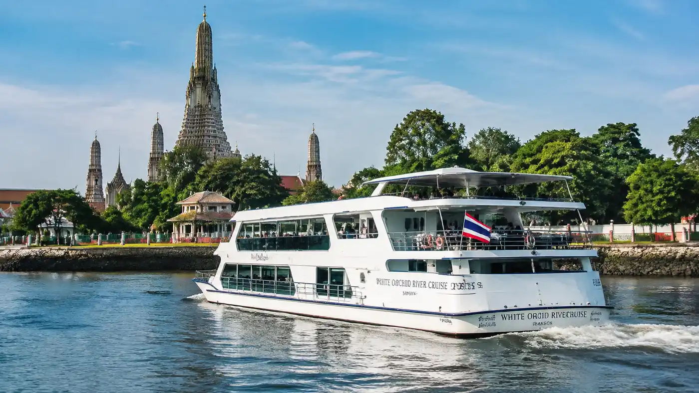 Pelancong Sehari Sungai Bunga Orkid Ayutthaya